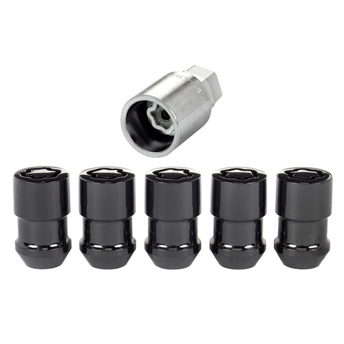 Mcgard Wheel Locks 5Pcs. 97-19 Jeep Jk/Tj 1/2-20 Black 24548