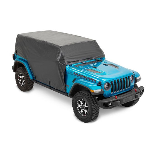 Bestop 07-18 Jeep Wrangler 4 Dr Trail Cover Black 81045-01