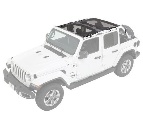 Bestop Safari Style Bikini Top 18-20 Jeep Wrangler Jl 52411-11