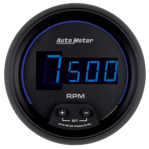 Autometer 3-3/8 Cobalt Digital In-Dash Tach - Black 6997