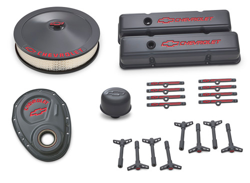 Proform Engine Dress-Up Kit Shark Gray W/Bowtie Logo 141-880