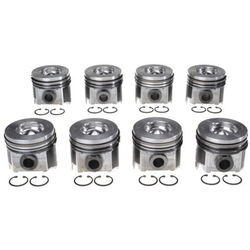 Mahle Original/Clevite Piston Set W/Rings Ford 6.0L Diesel 8Pk 2243503Wr020