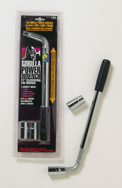 Gorilla Telescoping Lug Wrench W/(2) Dual Sockets 1721