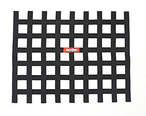 Racequip Ribbon Window Net Black Non-Sfi 721005Rqp