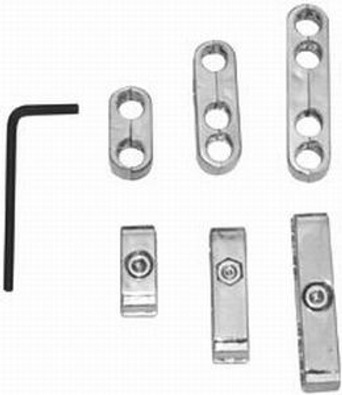 Racing Power Co-Packaged Chrome Pro Style Wire Separators R9576