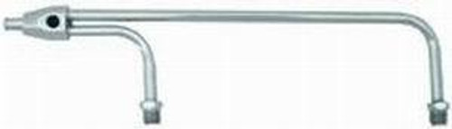 Racing Power Co-Packaged Holley Quad Fuel Line Chrome 8-21/32In Centers R2198