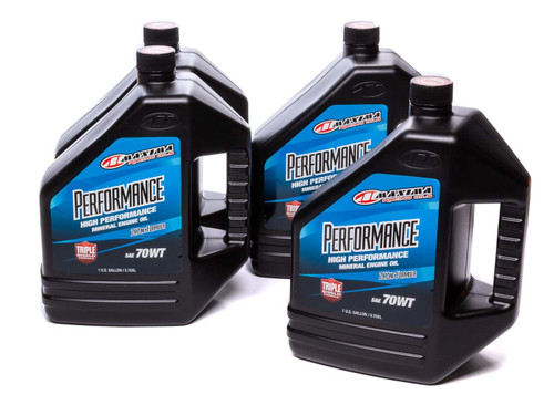 Maxima Racing Oils 70W Petroleum Oil Case 4 X 1 Gallon 39-389128