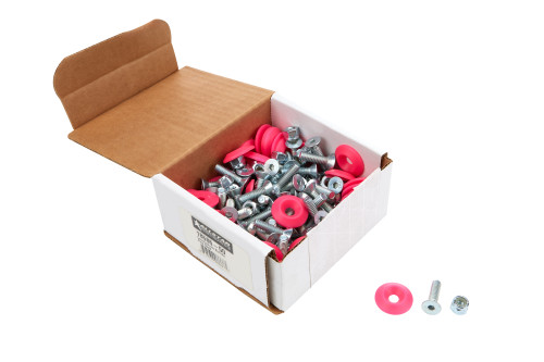 Allstar Performance Countersunk Bolt Kit Pink 50Pk All18686-50