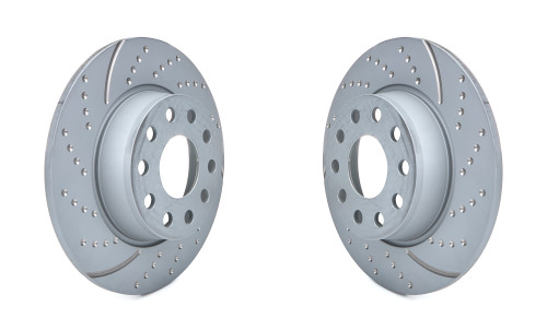 Ebc Brakes Usa Inc Brake Rotor Kit Turbo Rear Volkswagen Golf Gd1772