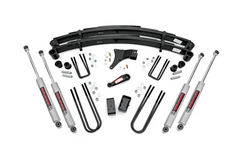 Rough Country 86-97 Ford F350 4Wd 4In Lift Kit 4918630