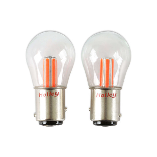 Holley Retrobright 1157  Led Bulbs Red Pair  Hled30