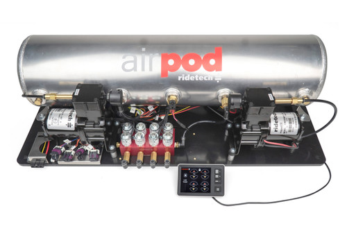 Ridetech Ridepro E5 5 Gallon Dual Compressor Airpod 30514100