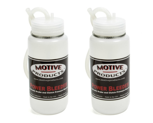 Motive Products Brake Fluid Catch Bottle Kit 2 Bottles 1820-Mtv