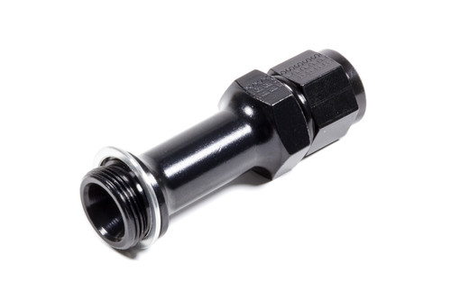 Fragola Carb Adapter Fitting #8 X 7/8-20 3In Long Blk 491974-Bl