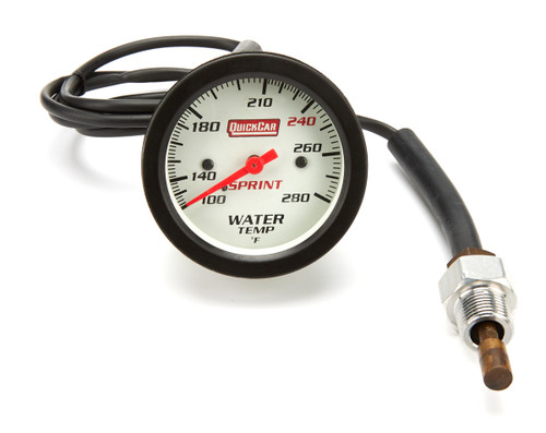 Quickcar Racing Products Water Temp Gauge- Sprint  611-6005