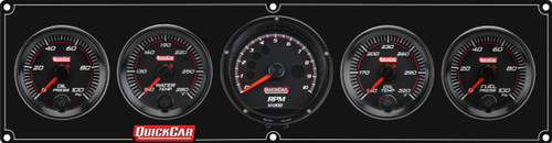 Quickcar Racing Products Redline Panel 2-5/8In 4-1 Op/Wt/Ot/Fp100 69-4052