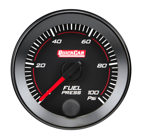 Quickcar Racing Products Redline  Gauge 2-1/16In Fuel Pressure  0-100Psi 65-005