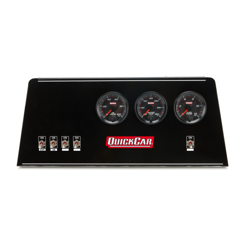 Quickcar Racing Products Ne Mod Dash Panel Rdline Op/Wt/Fp Sng Ignition 69-812-038