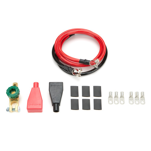 Quickcar Racing Products Battery Cable Kit 2 Ga. 6Ft Red & 3Ft Black 57-002