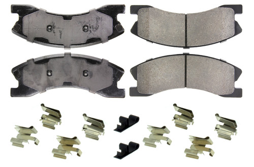 Centric Brake Parts Fleet Performance Brake Pads With Hardware 306.0945