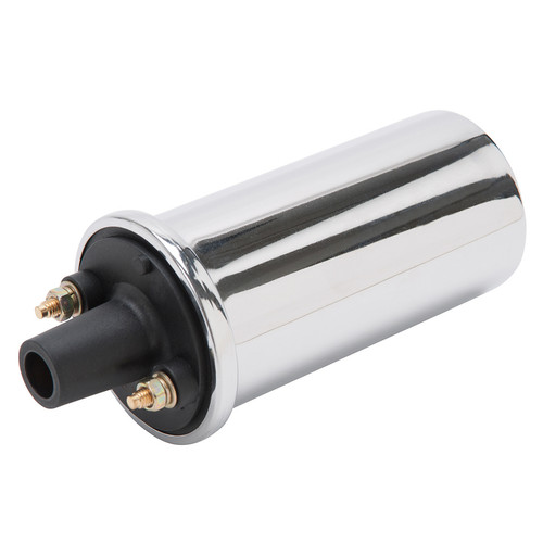 Edelbrock Max-Fire Ignition Coil Oil Filled - Chrome 22740