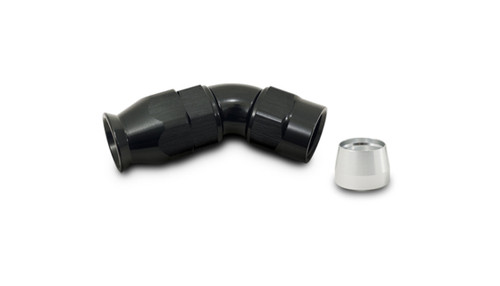 Vibrant Performance 45 Degree Hose Fitting For Ptfe Lined Hose 28416