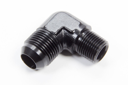 Aeroquip 90 Deg #12 To 1/2In Alum Adapter Black Fcm5017