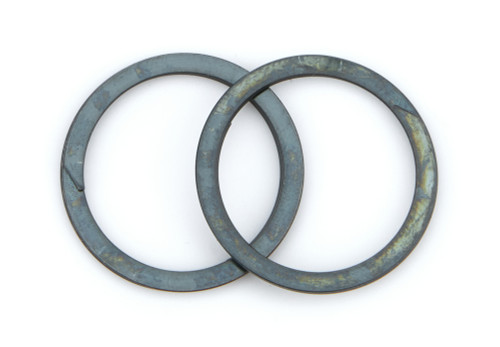 Wiseco Sbc Flat Spiral Pin Locks - 2 Per Pack Cs24