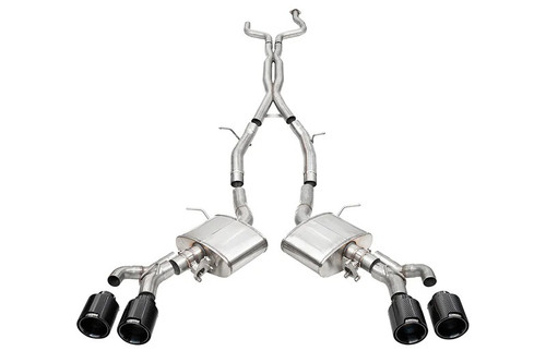 Corsa Performance 24-   Ct4-V Blackwing Cat Back Exhaust 21317Cfblk