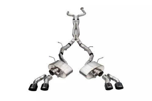 Corsa Performance 20-   Ct5-V 3.0L Active Valve Cat-Back 21326Blk
