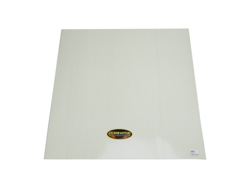 Dominator Race Products Hood Late Model Panel White  48In X 54In 755-Wh