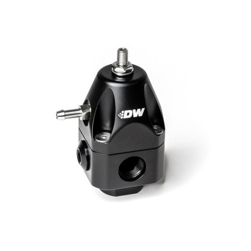 Deatschwerks Adj. Fuel Pressure Reg. Dual 6An Inlet & Outlet 6-1002-Frb