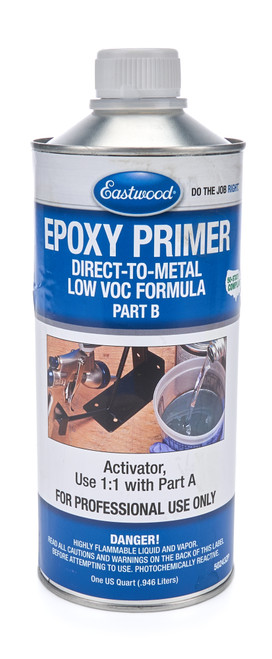 Eastwood Epoxy Primer Catalyst 1:1 Quart 50243Zp
