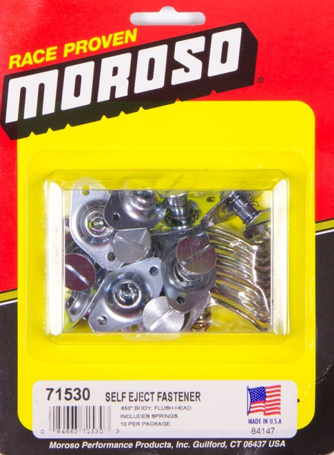 Moroso Self Eject Quik Fastener .650In Long Body 71530