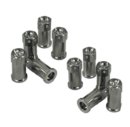 Gorsuch Performance Solutions Nut Quickchange 3/8 X 16 Titanum 10Pk Hg-13049