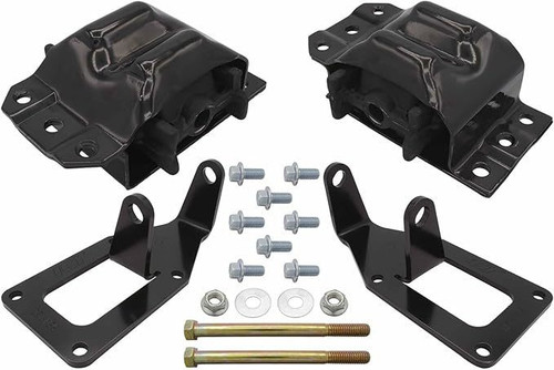 Ict Billet 73-87 Chevy P/U Lt Swap Engine Mount Kit 5510-Kit553Em