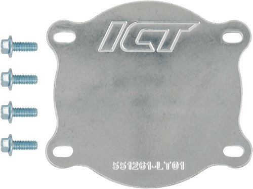 Ict Billet Lt Throttle Body Block Off 551261-Lt01