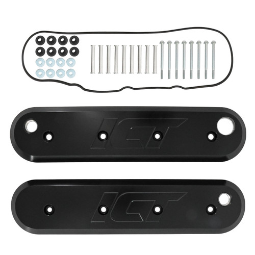 Ict Billet Ls Billet Valve Cover Set 551713-Ls01