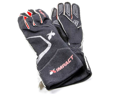 Impact Racing Alpha Glove Large Black  39000510