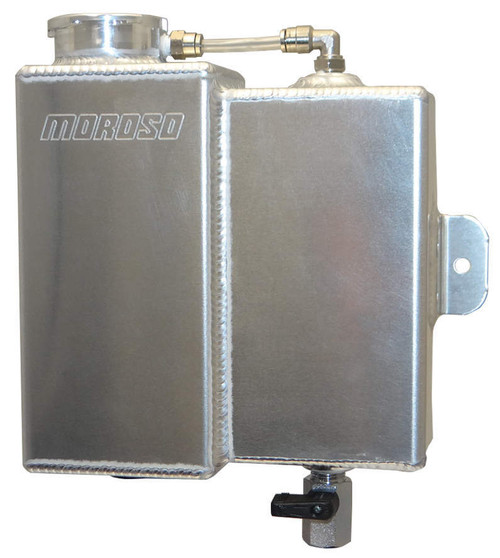Moroso Univ Coolant Expasion Overflow Tank Dual Style 63772