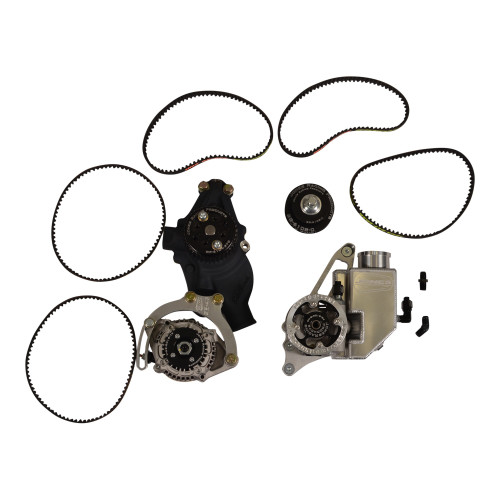 Jones Racing Products Belt Drive System Sbc 604 Crate Htd Aluminum 2441-Ar-604