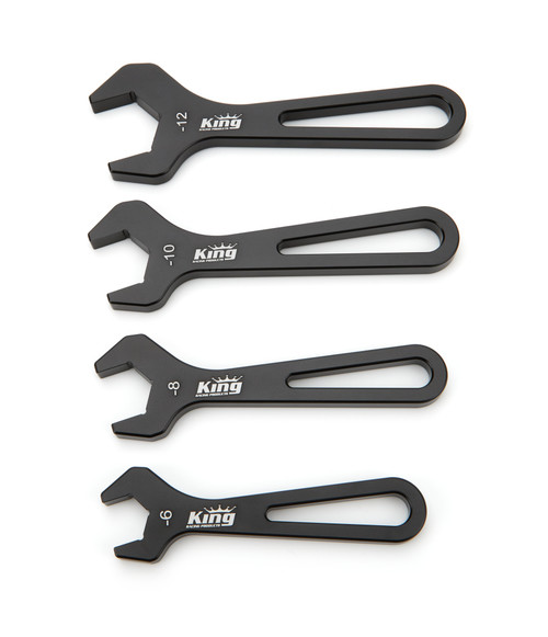 King Racing Products Aluminum An Wrench Set 6-12 2565