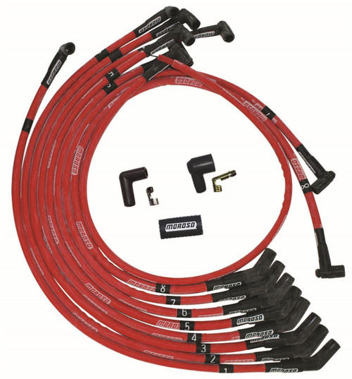 Moroso Ultra Plug Wire Set Sbf 351W Red 52572