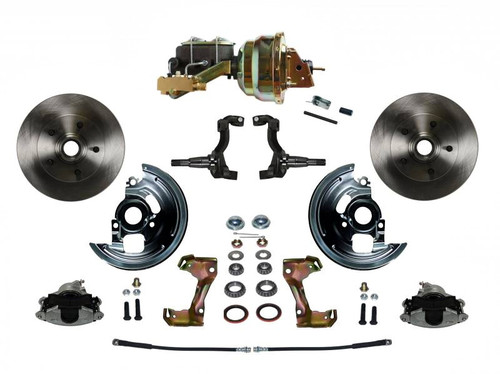 Leed Brakes Gm A/F/ X-Body Power Coversion Brake Kit Fc1002-M1A1
