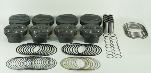 Mahle Pistons Sbc Powerpak Piston Set Dome 4.185 Bore  +6.0Cc 197830085
