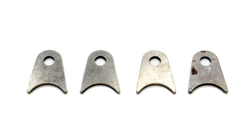 Meziere 4130 Moly Chassis Tab - Flat - 3/8 Hole (4Pk) Ct10512C