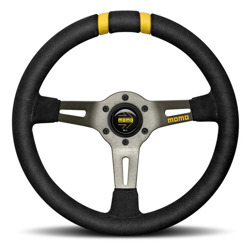 Momo Automotive Accessories Mod Drift Steering Wheel Black Suede R1907/33S