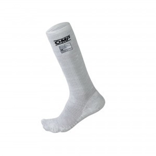 Omp Racing, Inc. One Socks White Size Large Ie0-0766-A01-020-L