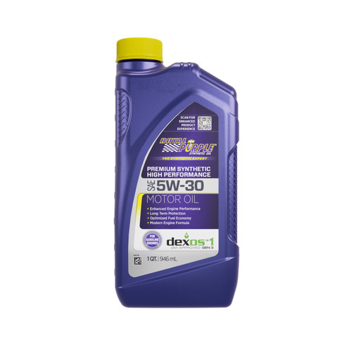 Royal Purple 5W30 Multi-Grade Sae Oil Case 6X1 Quart 06530