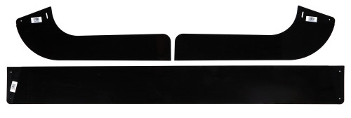 True Performance & Fabrication Splitter Kit Blk Asphalt Outlaw 1/4In 3Pc Dtr1050